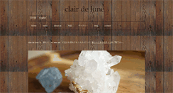 Desktop Screenshot of clairdelune.info